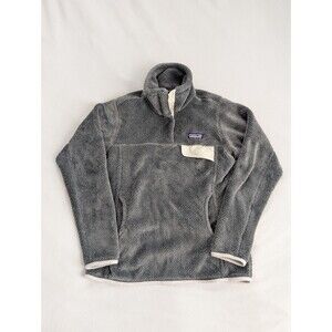 Patagonia Womens Re-Tool Snap-T Fleece Pullover Polartec Size XS 25442 Gray